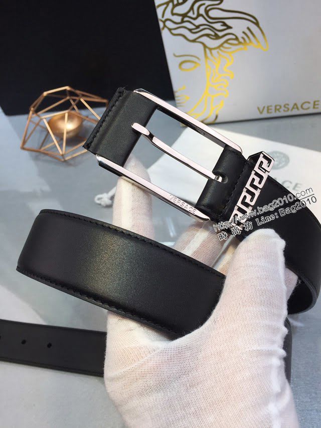 VERSVE男士皮帶 範思哲方形扣小牛皮腰帶  jjp1902